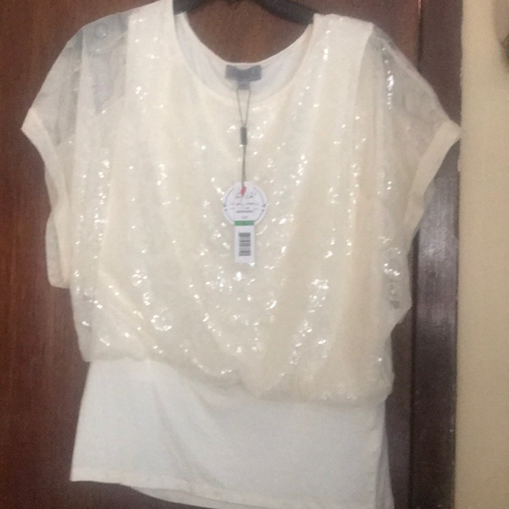 Winter white Blouse by Joseph .A